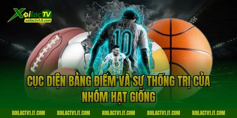 Cục diện bảng điểm và sự thống trị của nhóm hạt giống